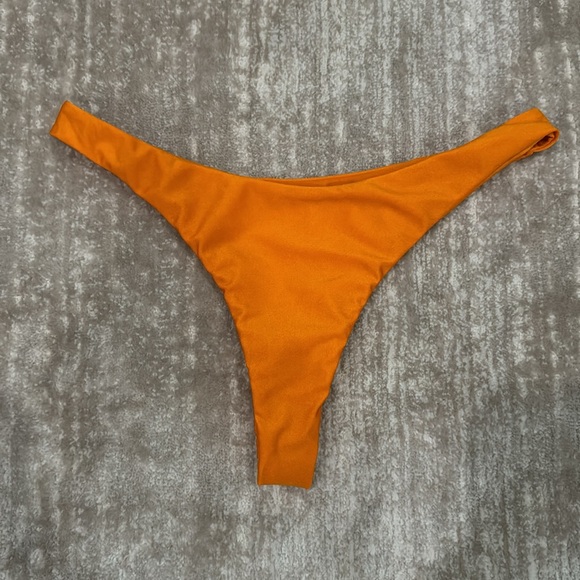 CANALUZ SWIM Cayo Cana Bottom in Mango - Picture 2 of 3